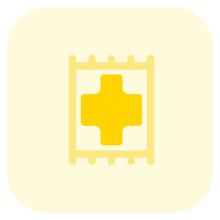 Designer rug placed as home decorのイラスト素材