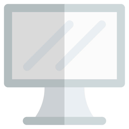 Desktop setup in the office and workplaceのイラスト素材