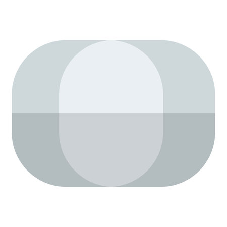 Fluffy tuffet often used for footrestのイラスト素材