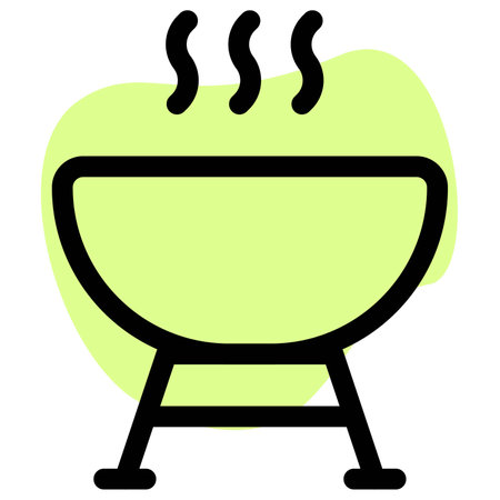 Piece of cooking equipment for grilling.のイラスト素材