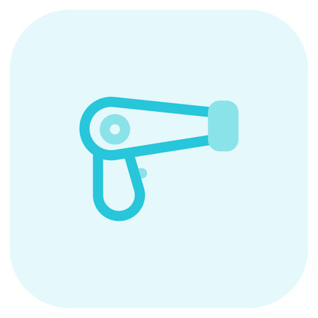 An electrical gadget for hair drying.のイラスト素材