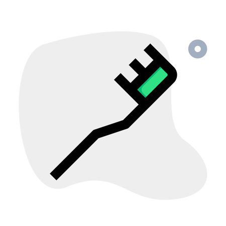 Tooth brush, an oral hygiene tool.のイラスト素材
