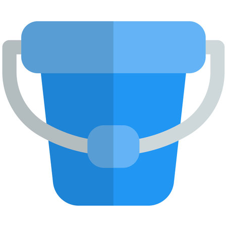 Handled plastic container for carrying water.のイラスト素材