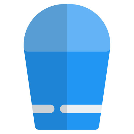 Bucket with an open top and a flat bottom.のイラスト素材