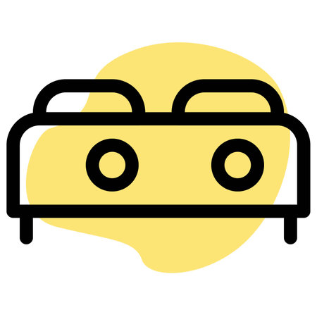 Electric dual burner stove for cooking.のイラスト素材