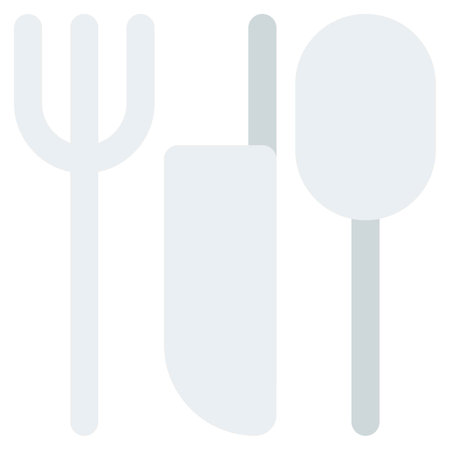 Flatware set, a collection of cutlery.