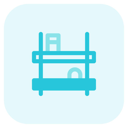 Small rack for keeping kitchen utilitiesのイラスト素材