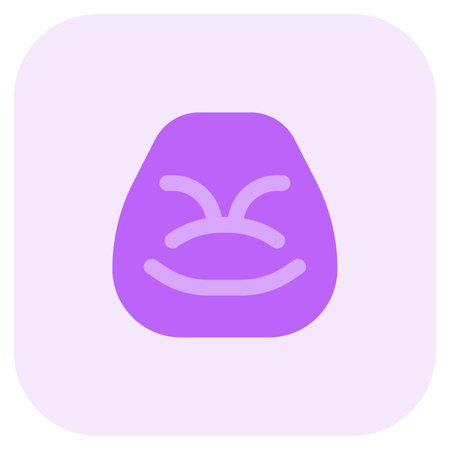 Bean bag, fabric chair filled with dried beans.のイラスト素材