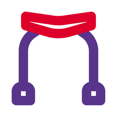 Stool or chair used in bathroom for convenience.のイラスト素材