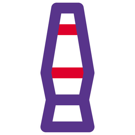 Aesthetic lamp, a room decor device.のイラスト素材