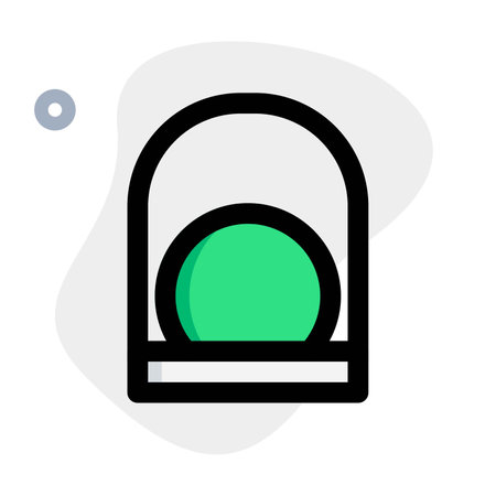 Lamp used for decorative purposes.のイラスト素材