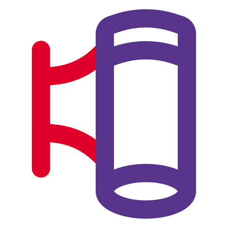 Decorative sconce used as night lamp.のイラスト素材