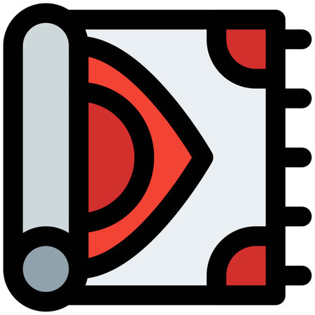 Decorative thick carpet used to cover floor.のイラスト素材