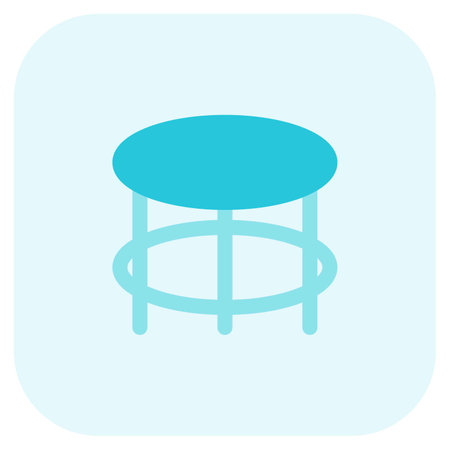 Coffee table commonly used for serving.のイラスト素材