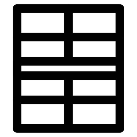 Sash window with vertical moving panels.のイラスト素材