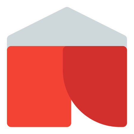 Pop-up canopy used for providing shelter.のイラスト素材