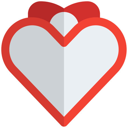 Customized hanging heart shaped picture frame.のイラスト素材