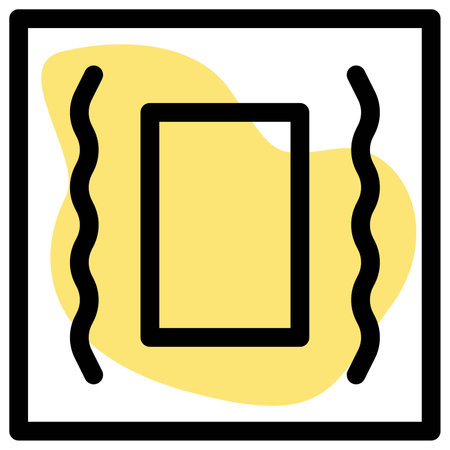 Quirky design frame for decorating photo.のイラスト素材