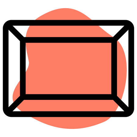 Traditional wooden frame for photograph.のイラスト素材