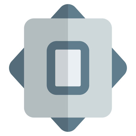 Photo frame in trendy design for wall.のイラスト素材