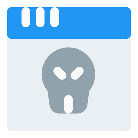 Malware, unwanted software for modifies browser setting.のイラスト素材