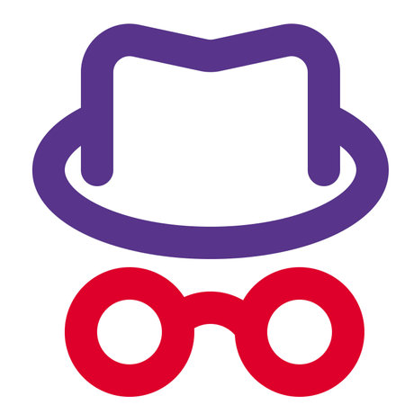 Hacker with head cap and spectacles.のイラスト素材