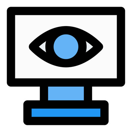 Secretly gather information through spyware.のイラスト素材