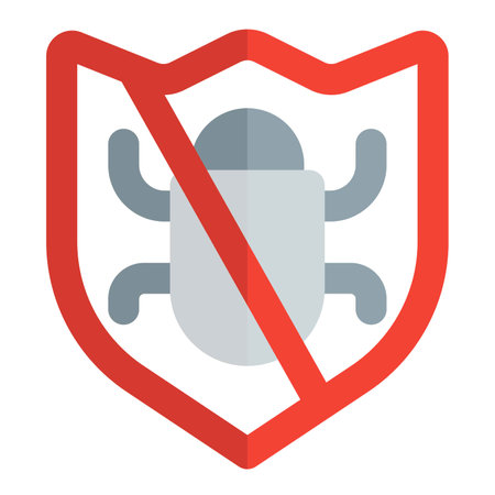 Antivirus installed in system for protection.のイラスト素材