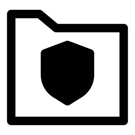 Important details protected in system folder.のイラスト素材