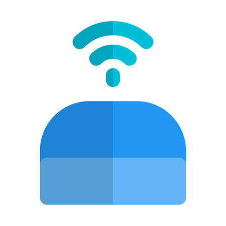 Portable internet connected voice recognition device.のイラスト素材