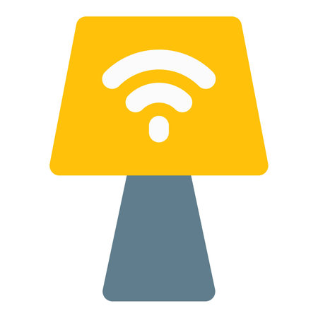 Nightlamp with smart operating featuresのイラスト素材