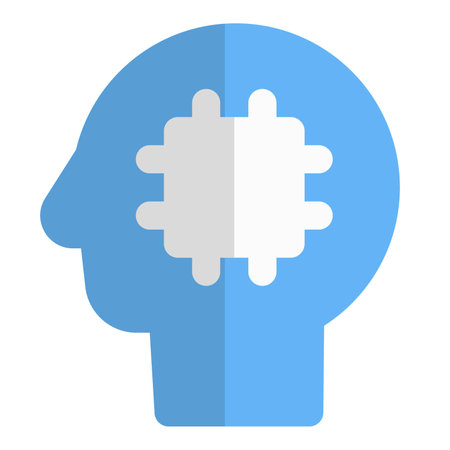 Automated technology component in ai application.のイラスト素材