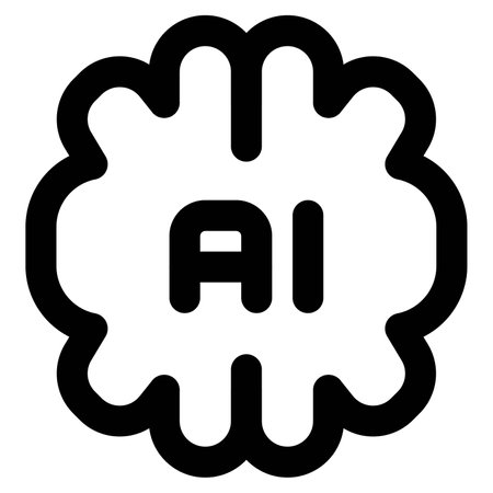 AI brain, a revolutionary technology.のイラスト素材