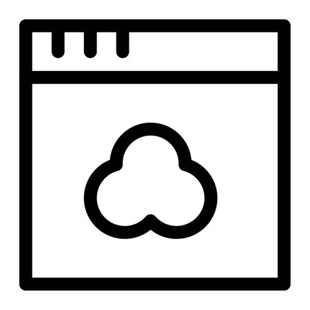 Web browser displaying a site informationのイラスト素材