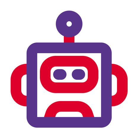 Robot designed with remote control systemのイラスト素材