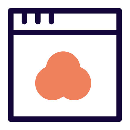 Web browser displaying a site informationのイラスト素材