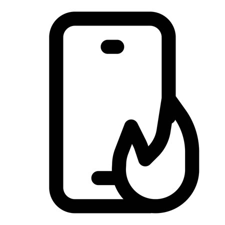 Unable to recover data from a phone, destroyed.のイラスト素材