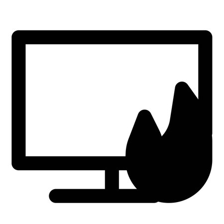 Destroy refers to erasing system data.のイラスト素材