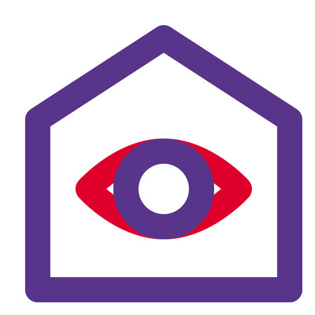 Spyware implanted without consent in the homeのイラスト素材