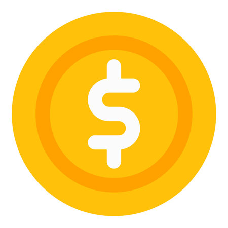 Digital coin used for payments.のイラスト素材