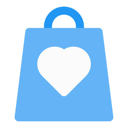 Wishlist feature available on shopping siteのイラスト素材