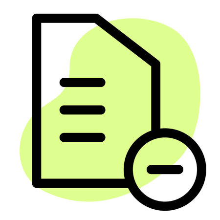 Files not in use deleted for storageのイラスト素材