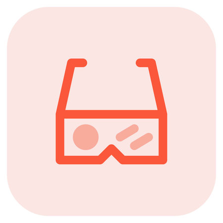 Innovative eyewear with a unique design.