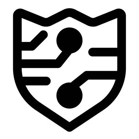 Security shield developed for system safeguardingのイラスト素材