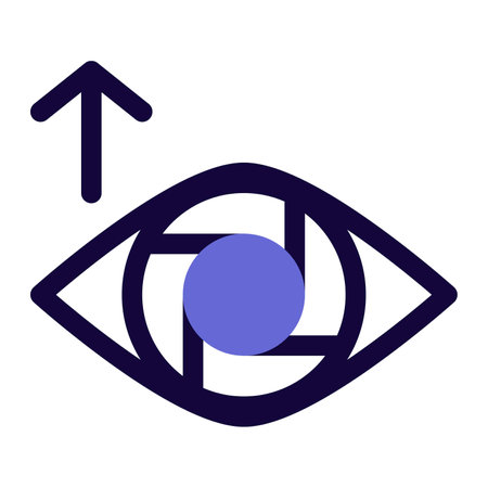 Vision upgraded thorough latest technologyのイラスト素材