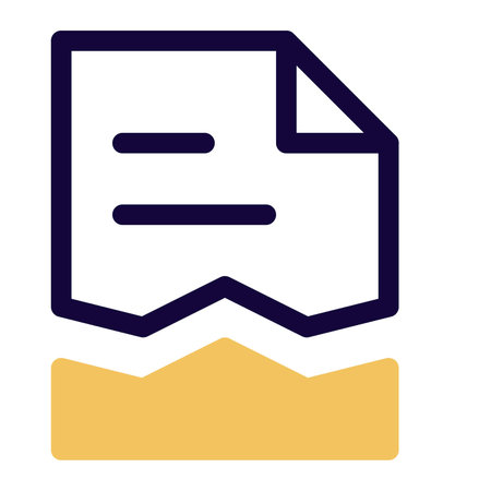 Due to file corruption, data has been lost.のイラスト素材