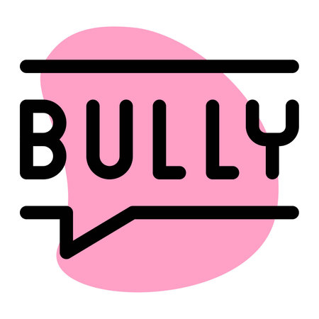 Bully, a mean content to harm people.のイラスト素材