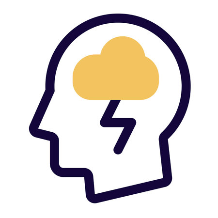 Depression might appear in cyberbullying victims.のイラスト素材