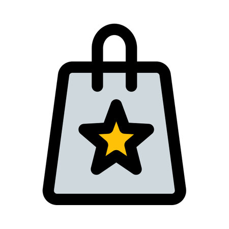 Eco-friendly bag used in supermarketsのイラスト素材