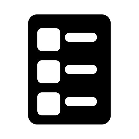 Checklist made for shopping goodsのイラスト素材